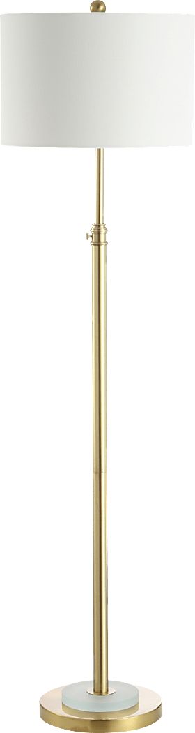 Utica Point Gold Floor Lamp