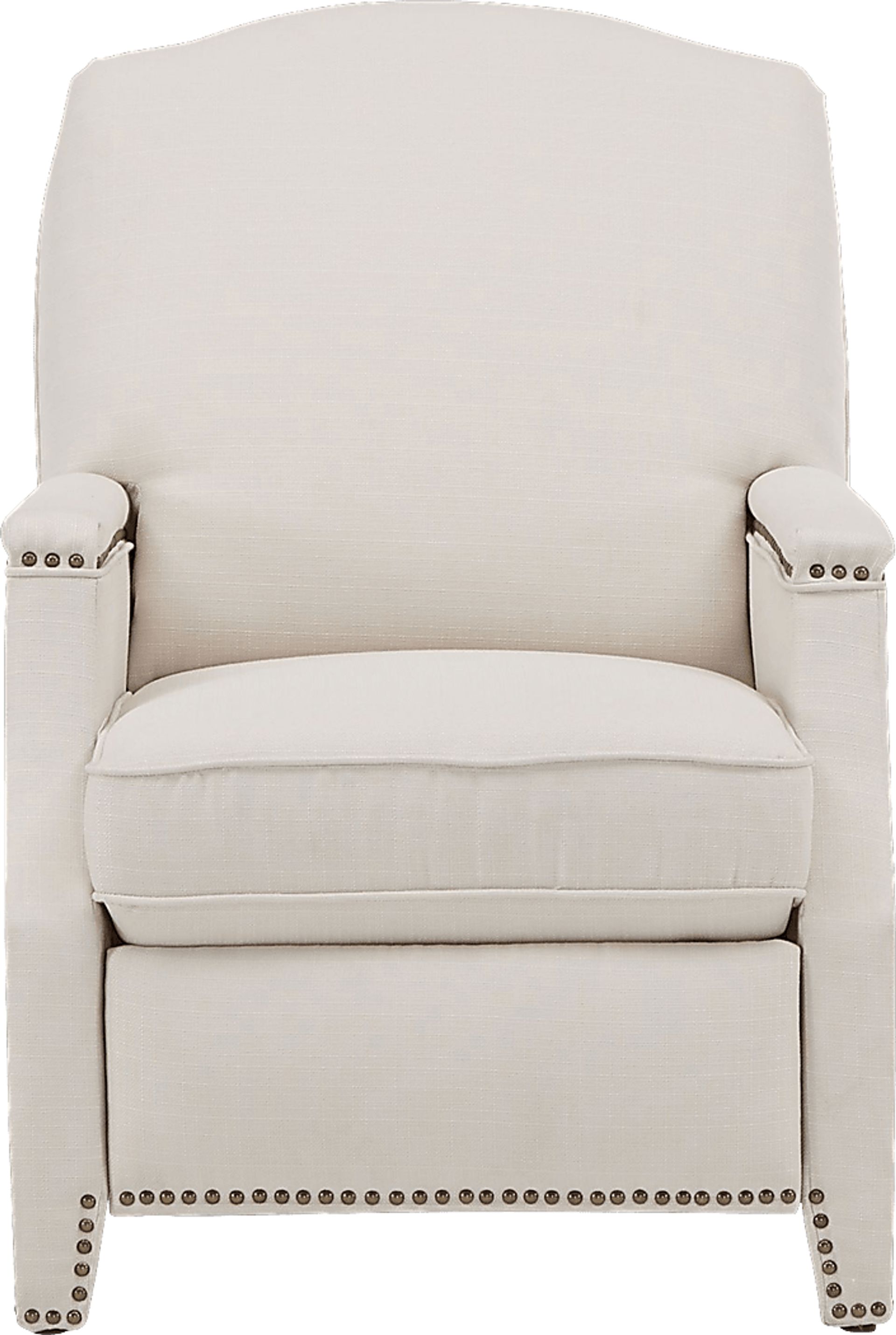 Utila Beige Pushback Recliner - Image 3