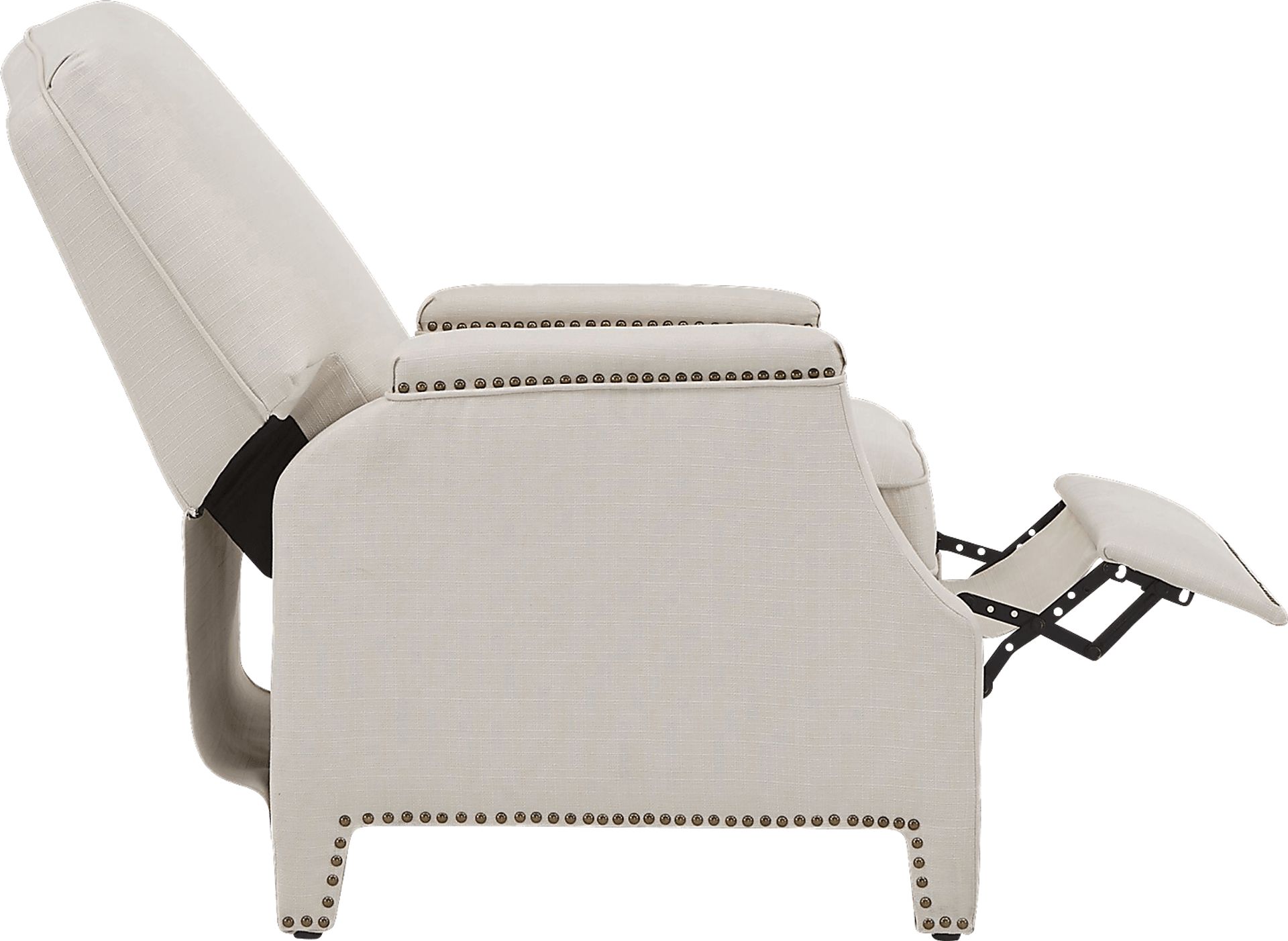Utila Beige Pushback Recliner - Image 7
