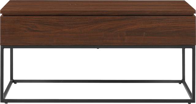 Utrin Dark Brown Lift Top Cocktail Table - Thumbnail - Image 1