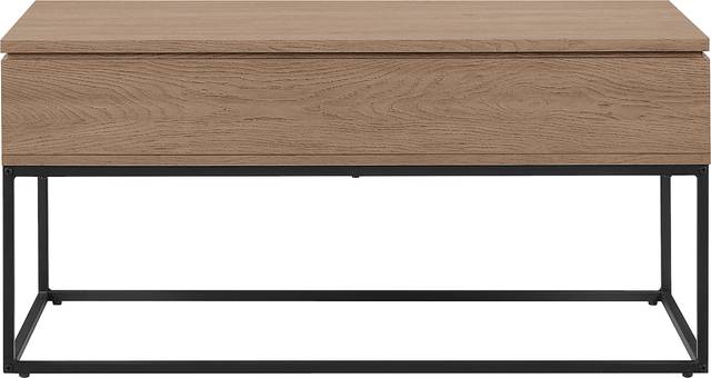 Utrin Light Oak Lift Top Cocktail Table - Thumbnail - Image 1
