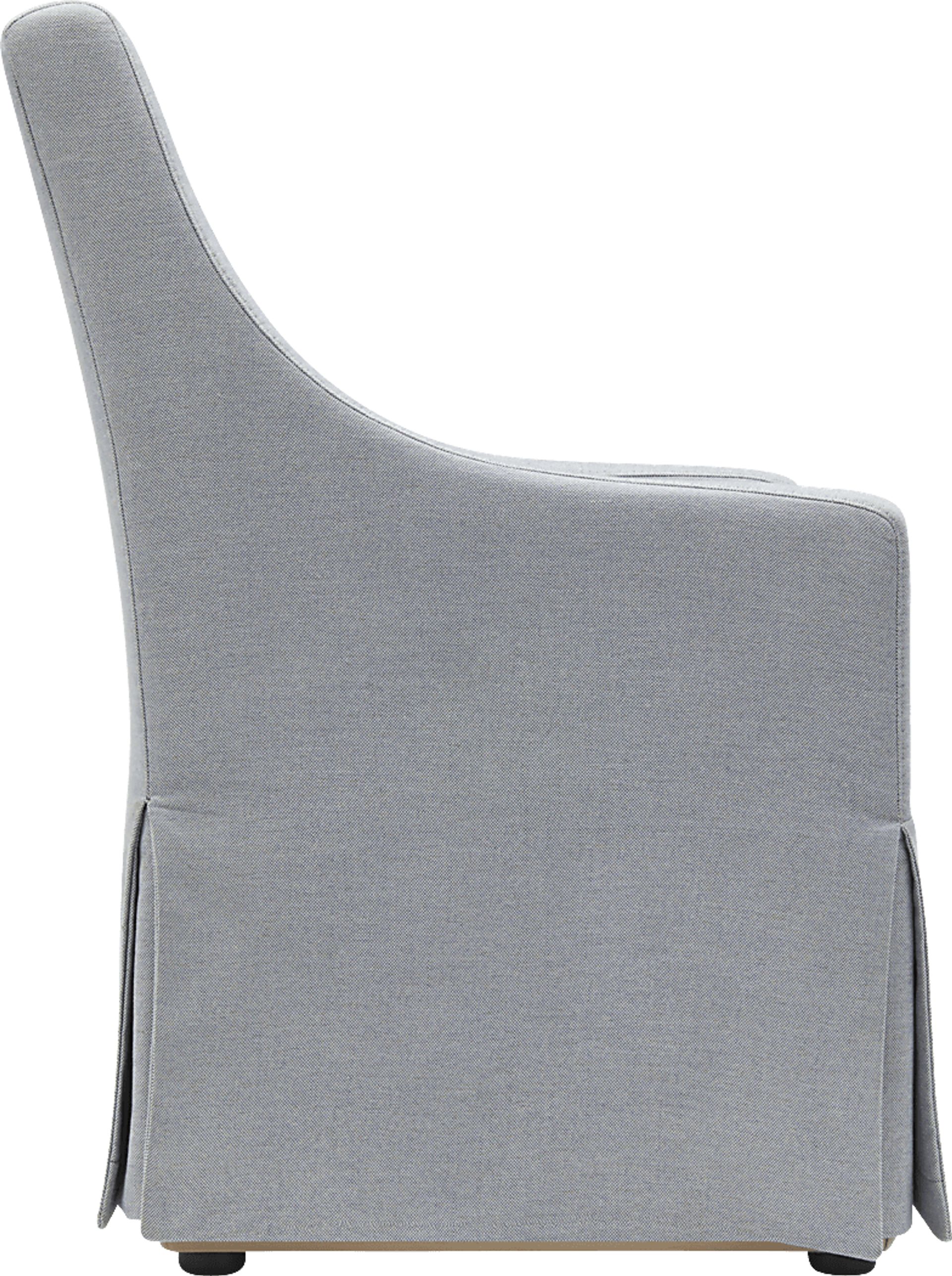 Uwais Light Blue Side Chair - Image 4