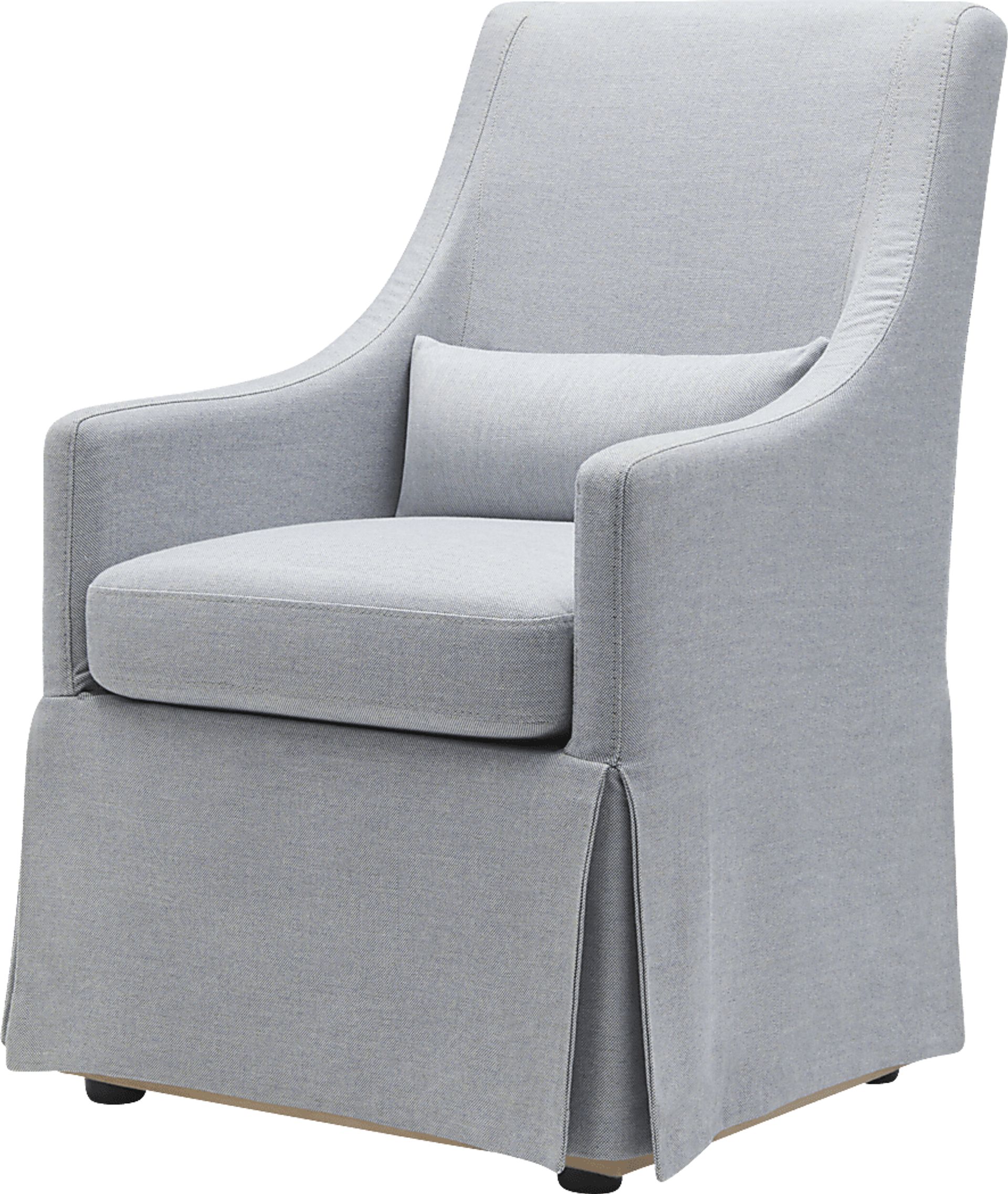 Uwais Light Blue Side Chair - Image 1