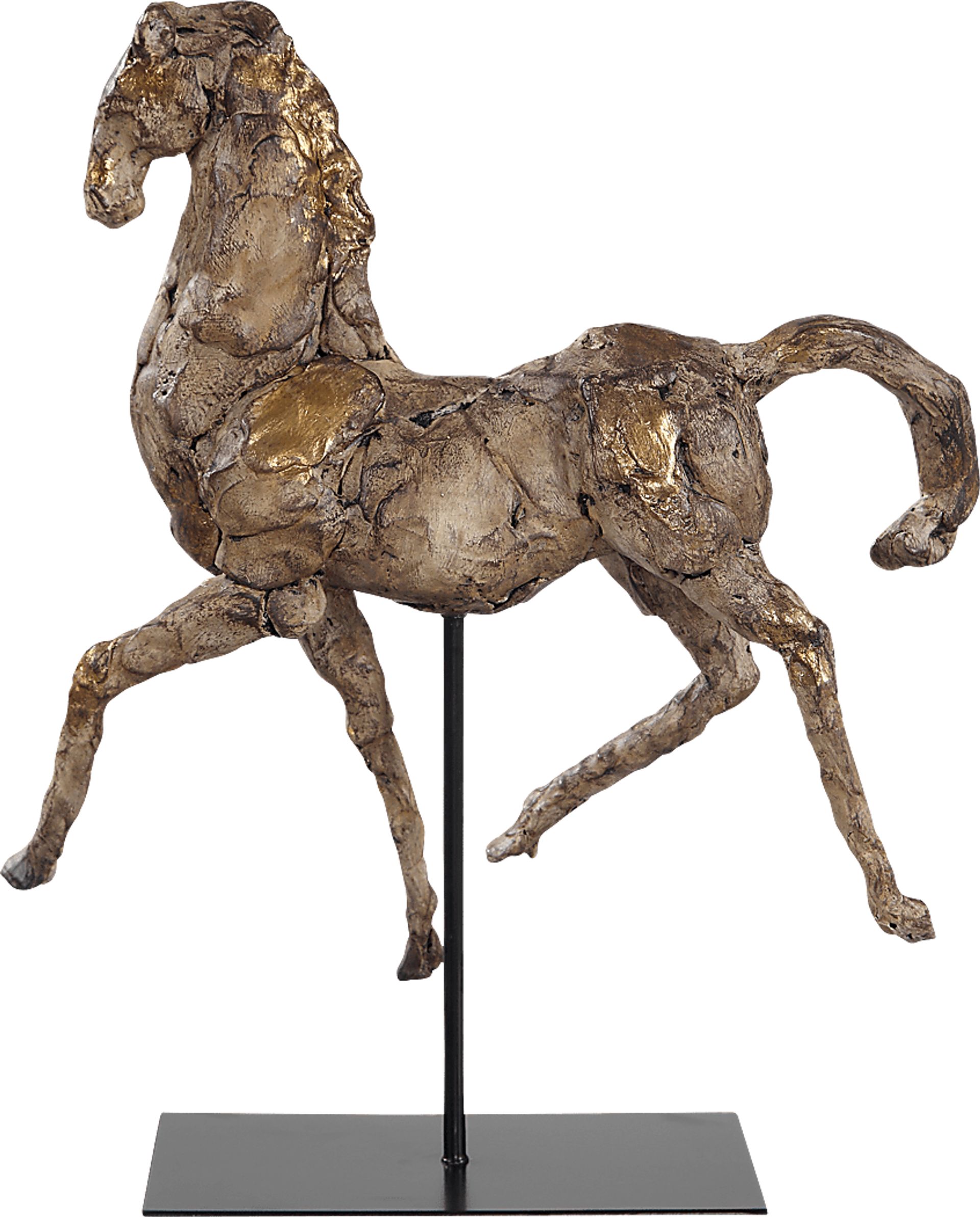 Vaccaro Gold Sculpture - Image 1
