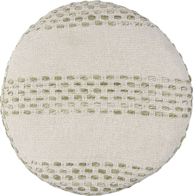 Vaddo Sage/Ivory Pouf - Thumbnail - Image 7