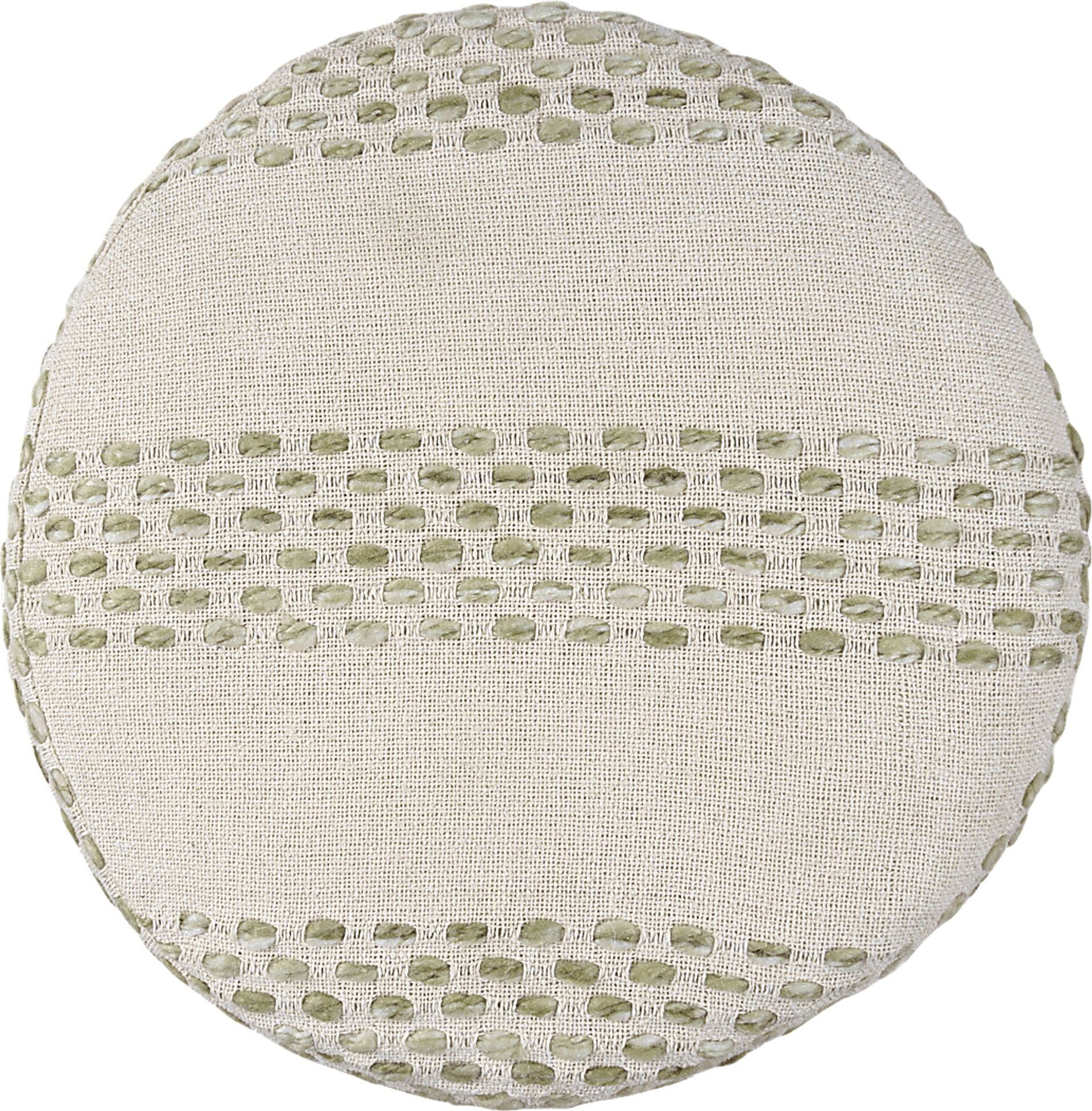 Vaddo Sage/Ivory Pouf - Image 7