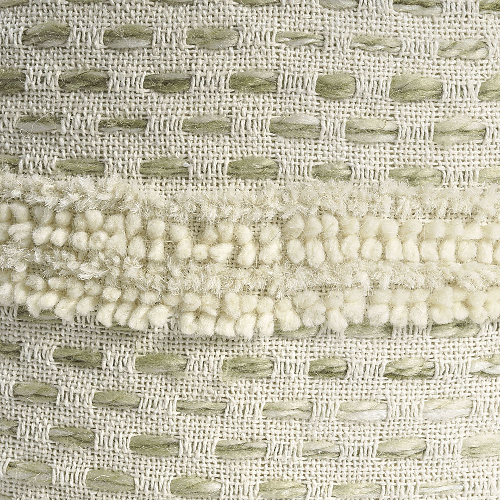 Vaddo Sage/Ivory Pouf - Image 8