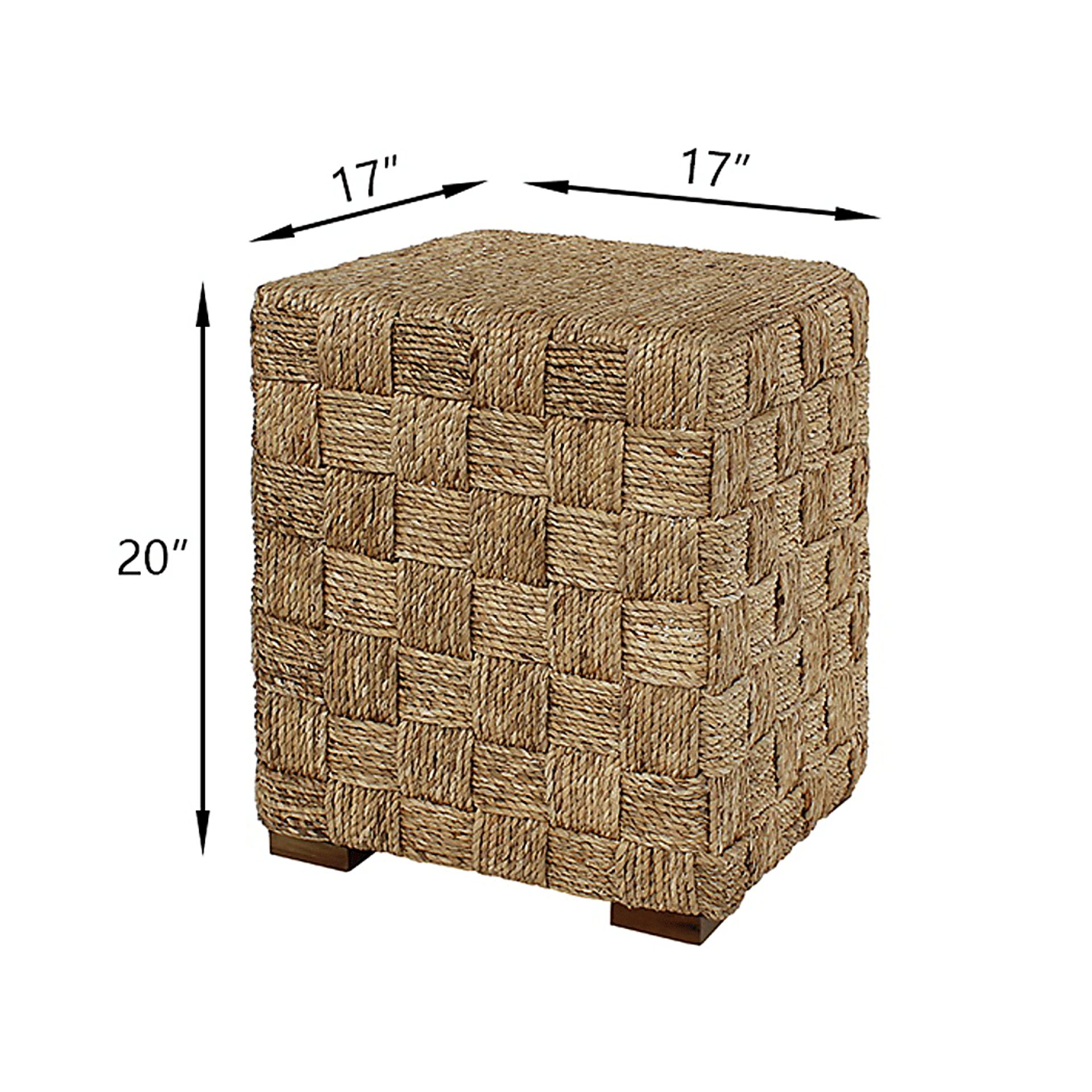Vaesa Brown Square Accent Table - Image 6