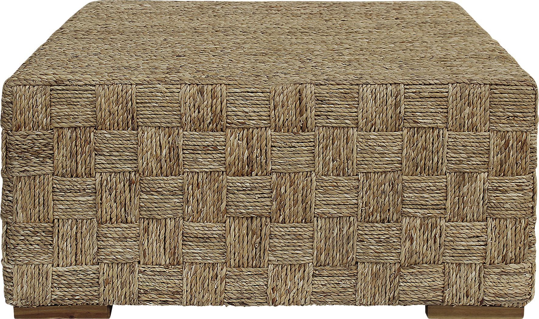 Vaessa Brown Square Coffee Table