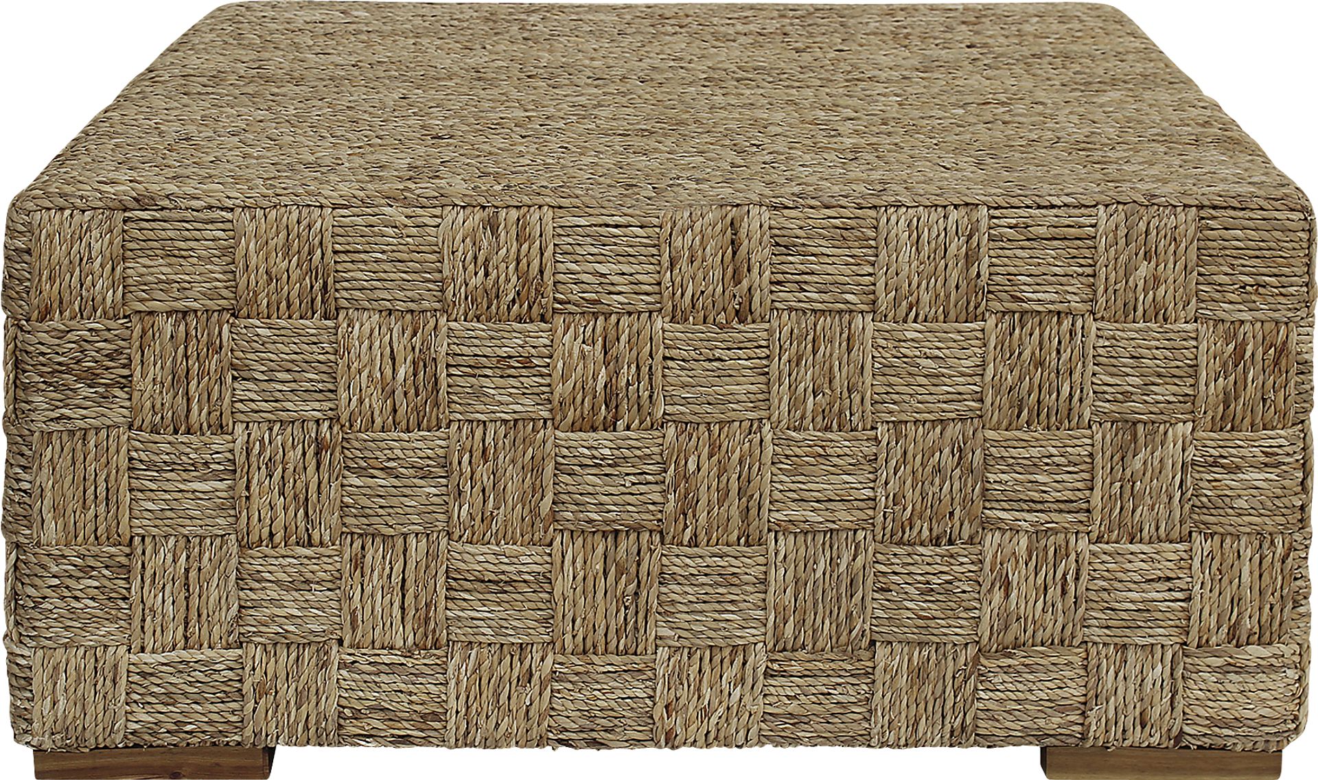 Vaessa Brown Square Coffee Table - Image 1
