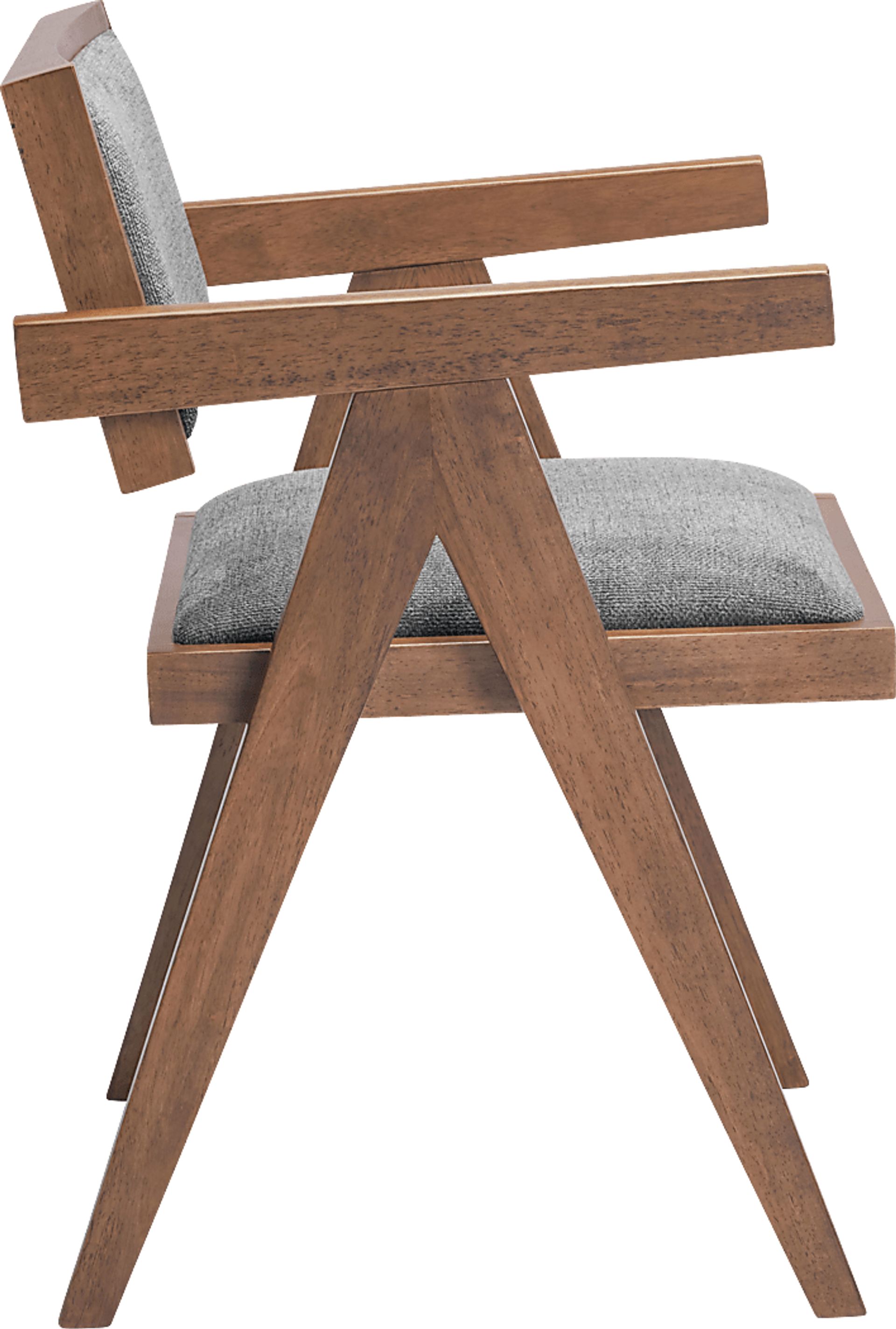 Vaggden Gray Dining Chair, Set of 2 - Image 5