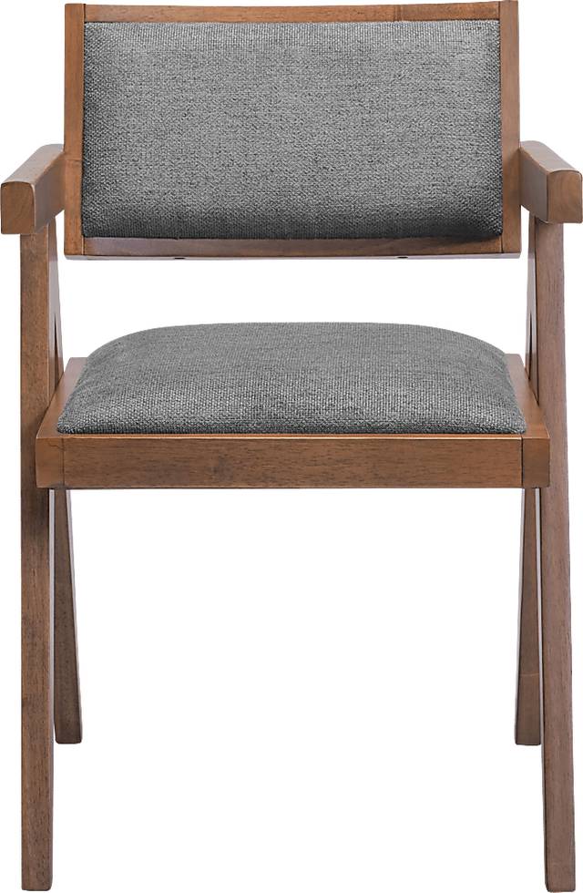 Vaggden Gray Dining Chair, Set of 2 - Thumbnail - Image 6