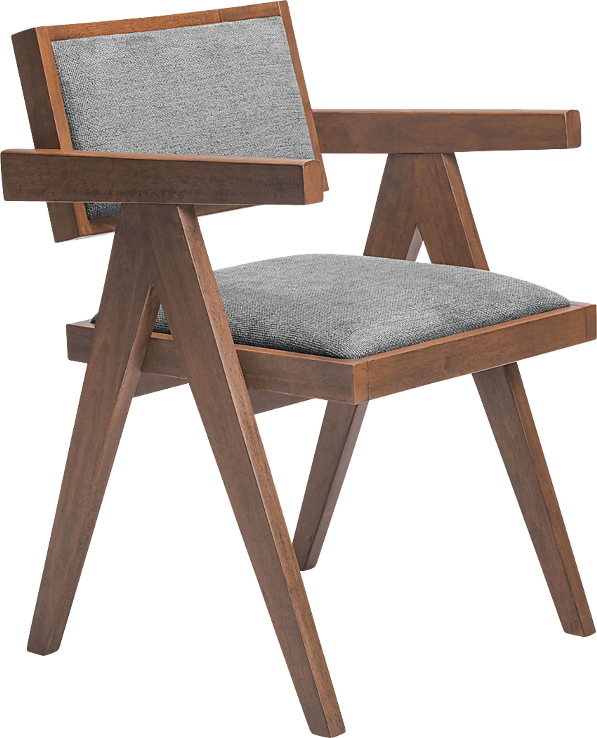 Vaggden Gray Dining Chair, Set of 2 - Image 9