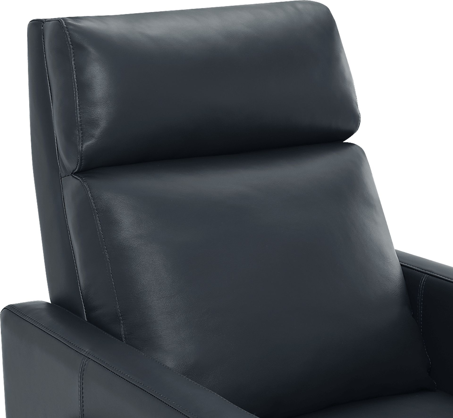 Vaiaho Dark Blue Push Back Recliner - Image 12