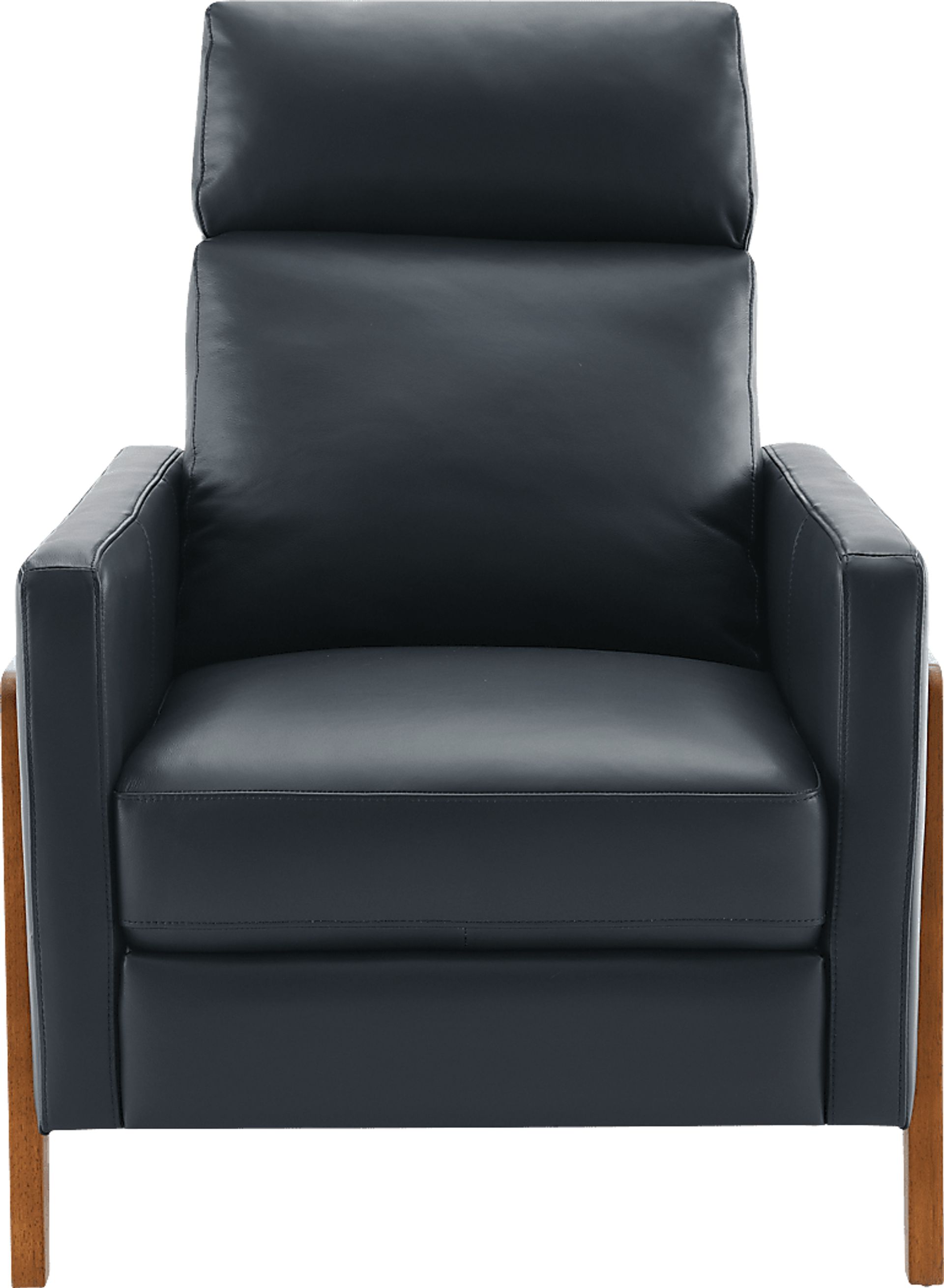 Vaiaho Dark Blue Push Back Recliner - Image 5