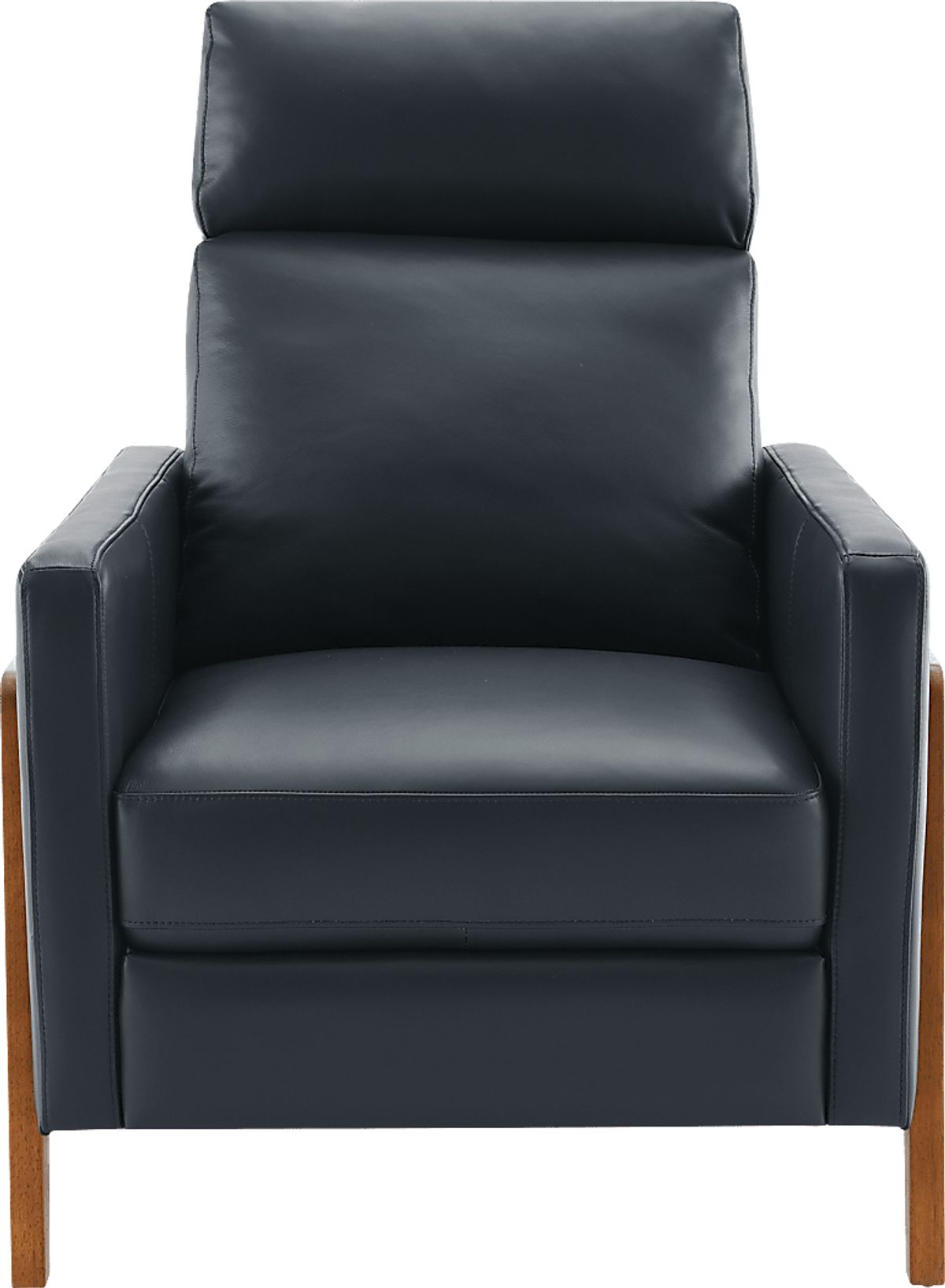 Vaiaho Blue Push Back Recliner | Rooms to Go