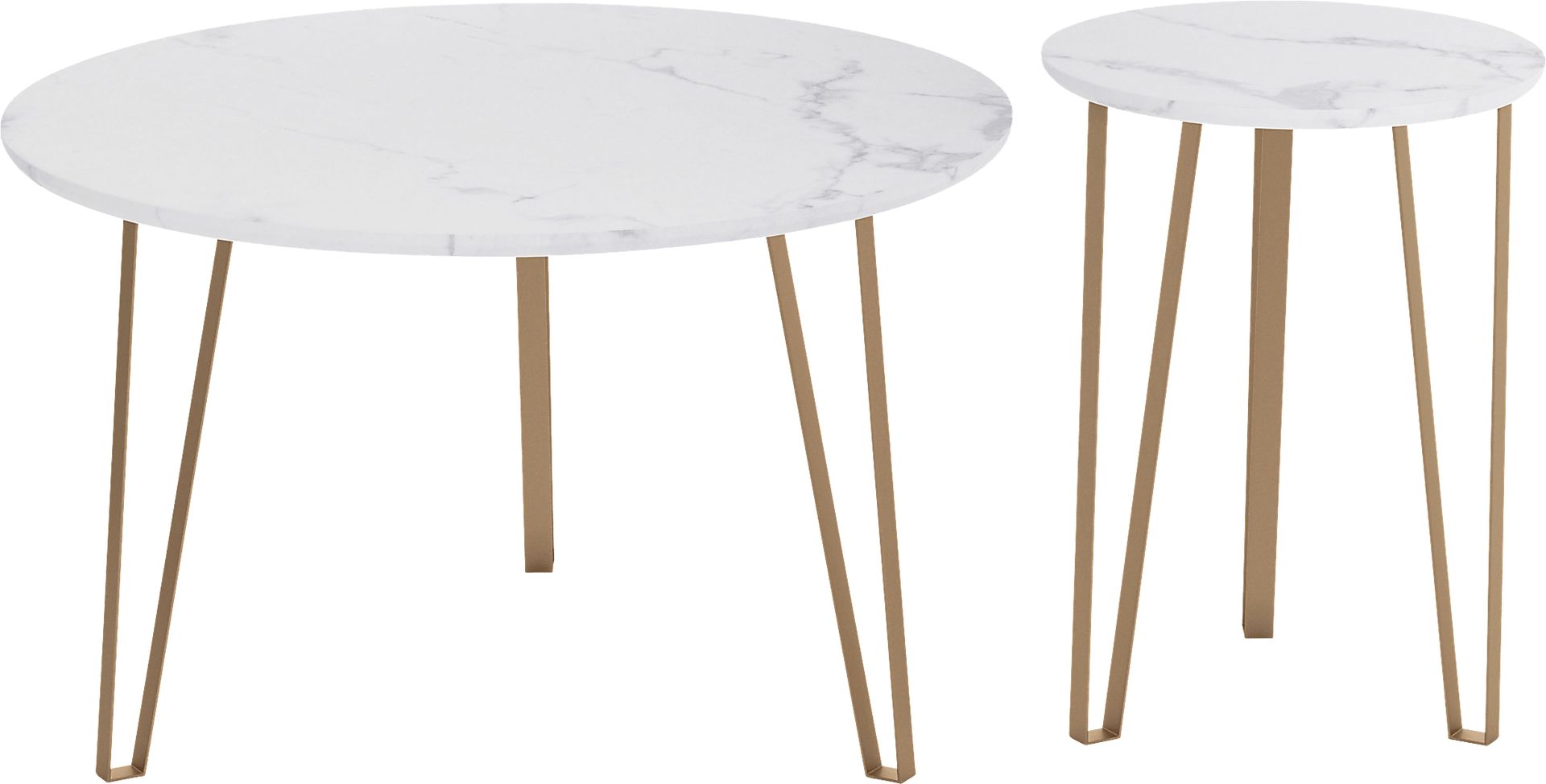 Vailmount White Accent Table, Set of 2 - Image 3