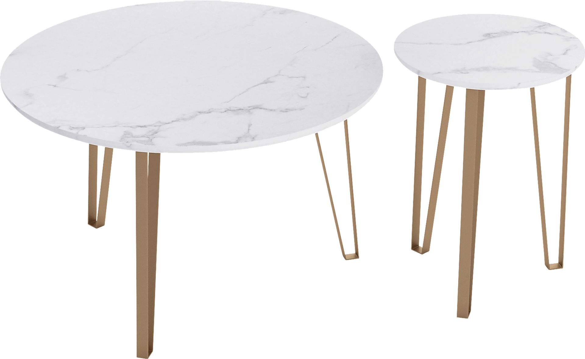 Vailmount White Accent Table, Set of 2 - Image 4