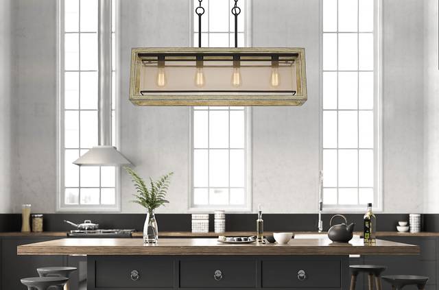 Vailwood Beige Chandelier - Thumbnail - Image 4