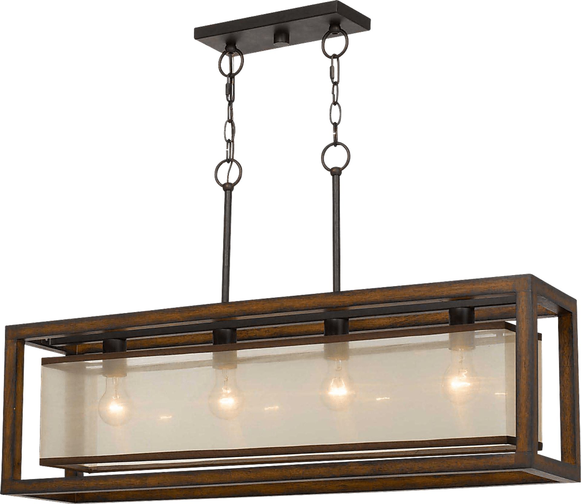 Vailwood Brown Chandelier - Image 2