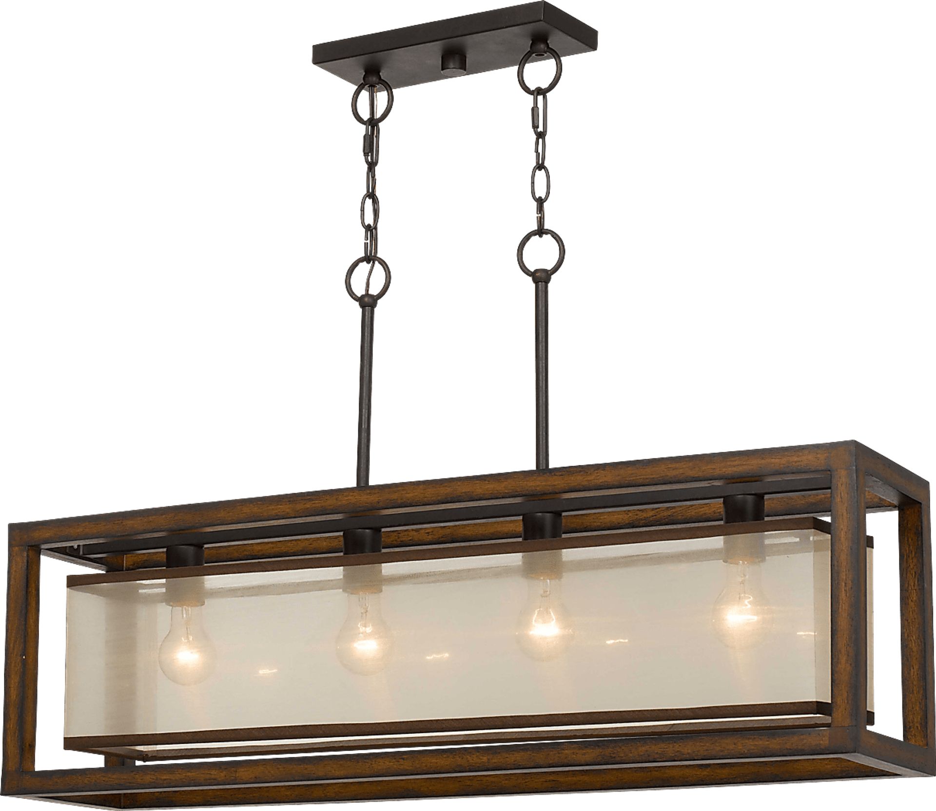 Vailwood Brown Chandelier - Image 1