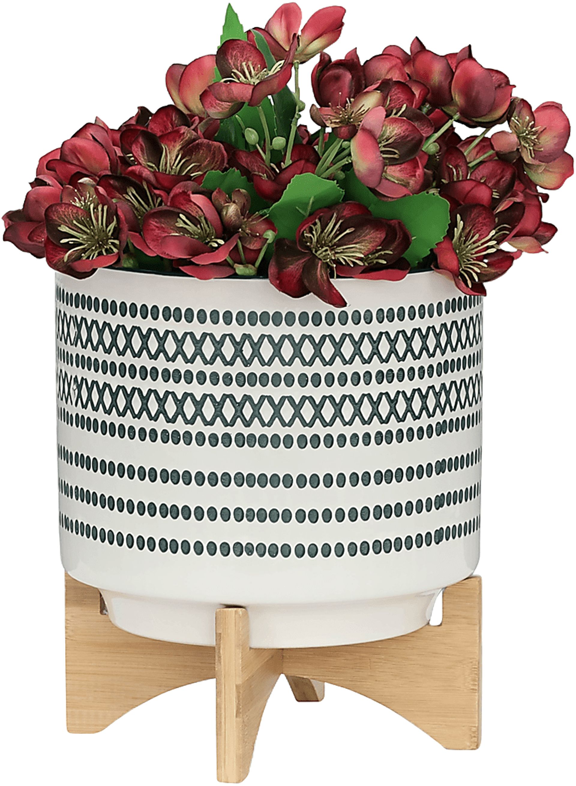 Valbark Dark Blue Planter - Image 4
