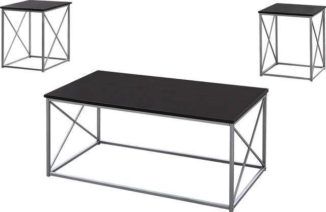 Valburn Cappuccino 3 Pc Table Set - Thumbnail - Image 1