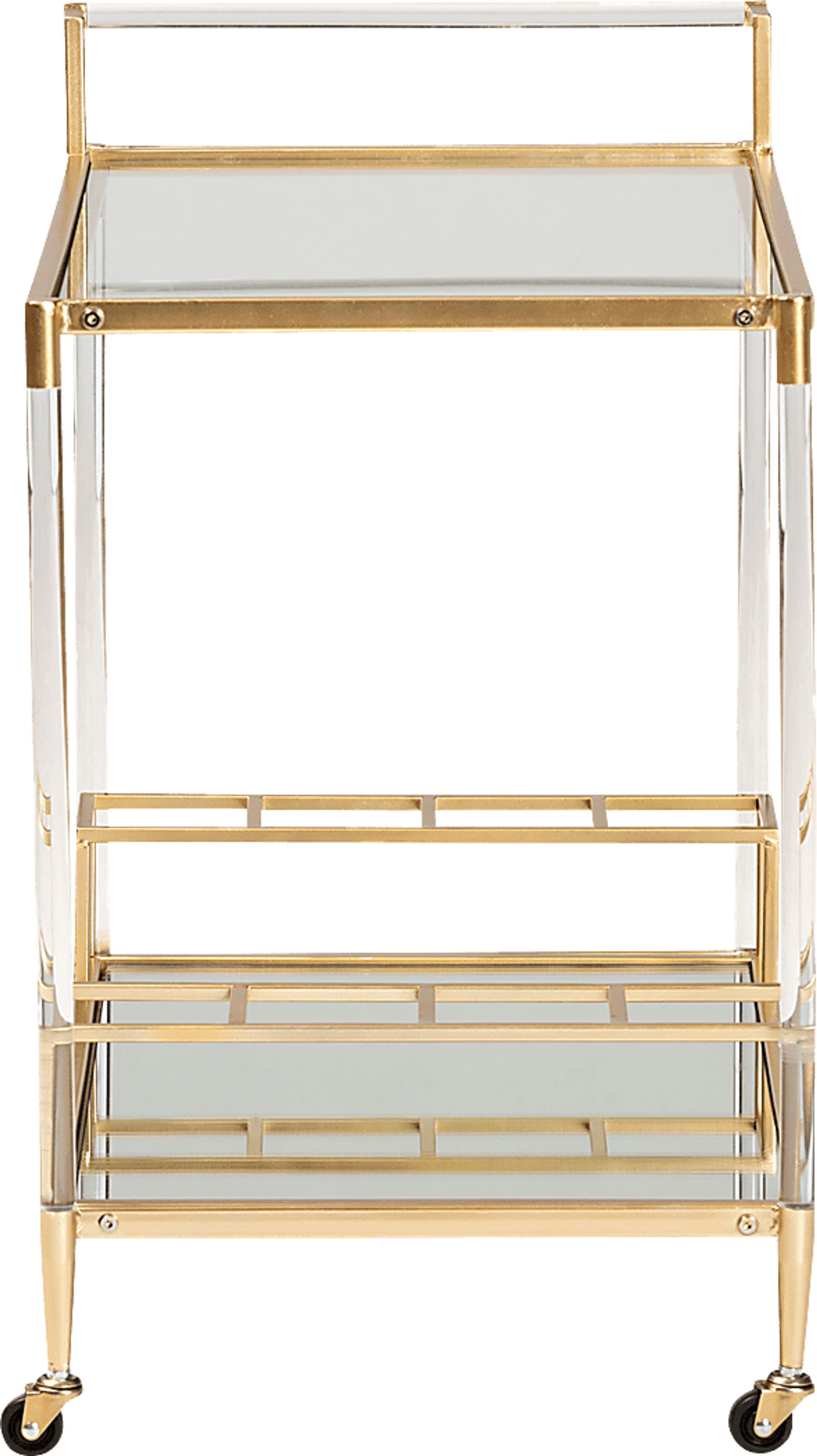 Valdavia Gold Bar Cart - Image 4