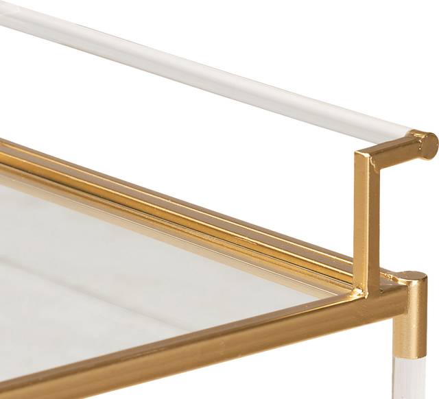 Valdavia Gold Bar Cart - Thumbnail - Image 5