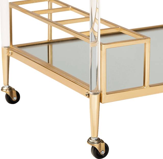 Valdavia Gold Bar Cart - Thumbnail - Image 6