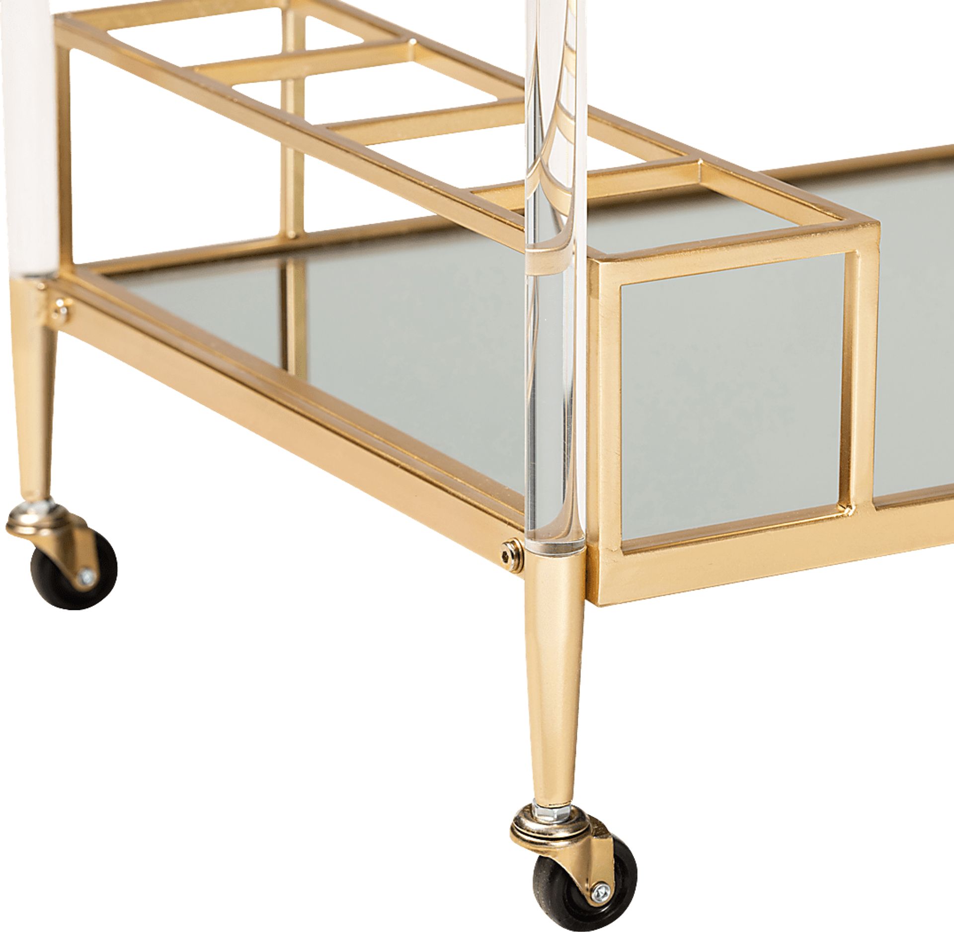 Valdavia Gold Bar Cart - Image 6
