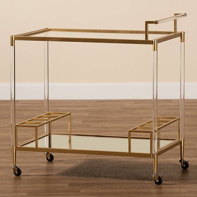 Valdavia Gold Bar Cart - Thumbnail - Image 7