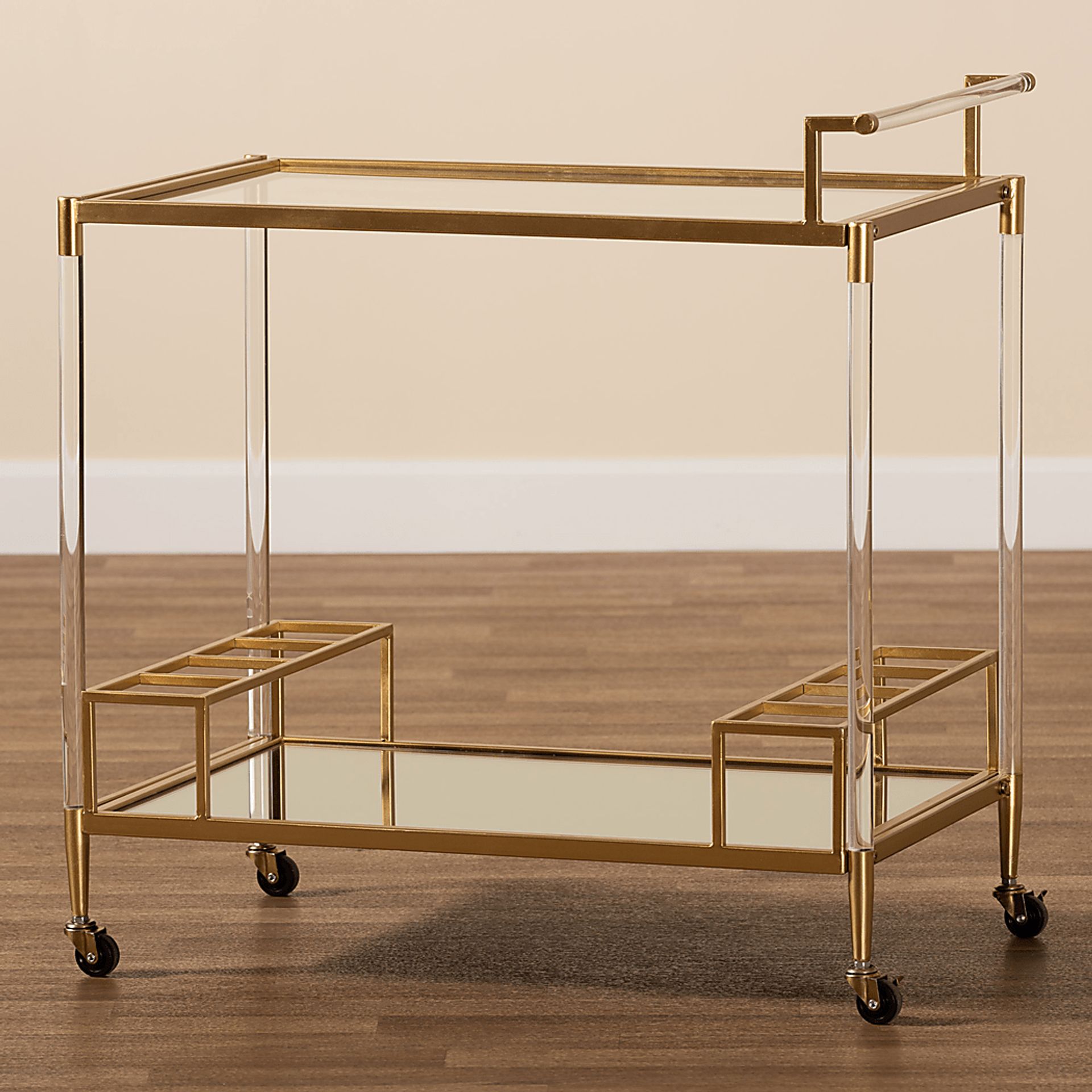 Valdavia Gold Bar Cart - Image 7