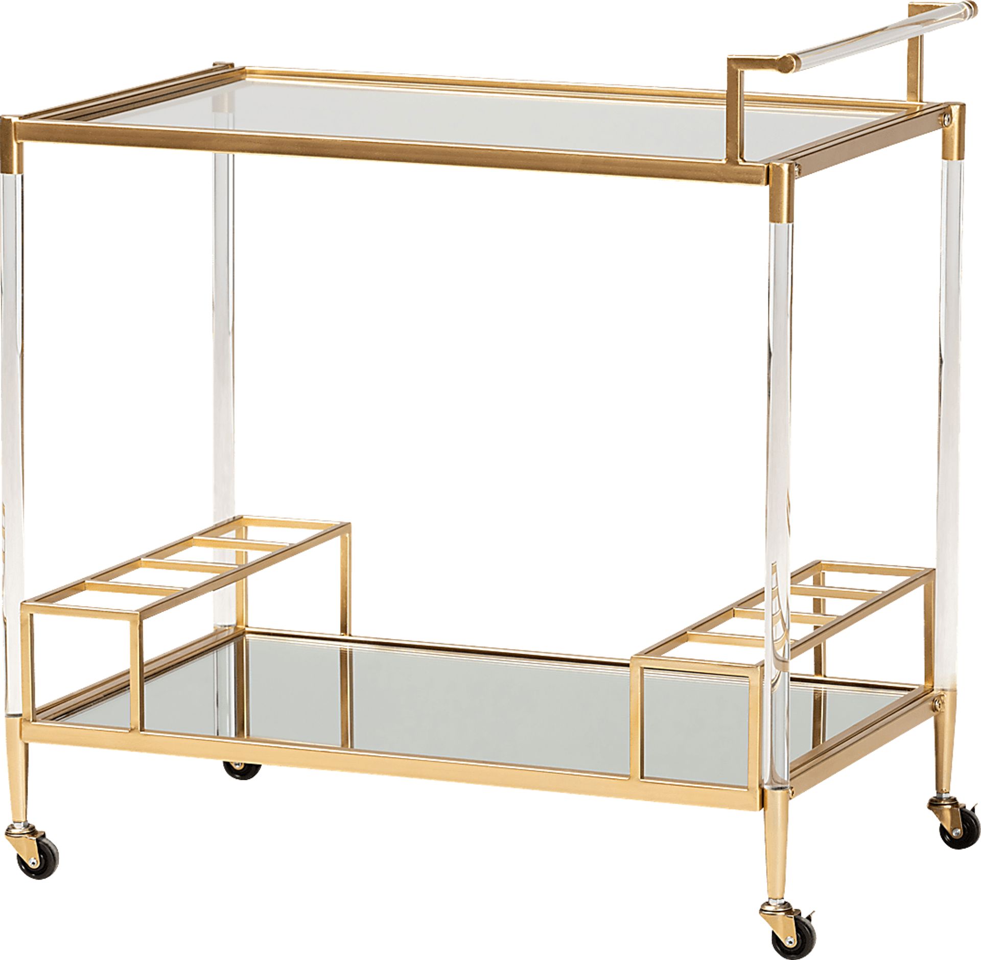 Valdavia Gold Bar Cart - Image 1