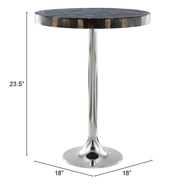 Valdisere Black Accent Table - Thumbnail - Image 8