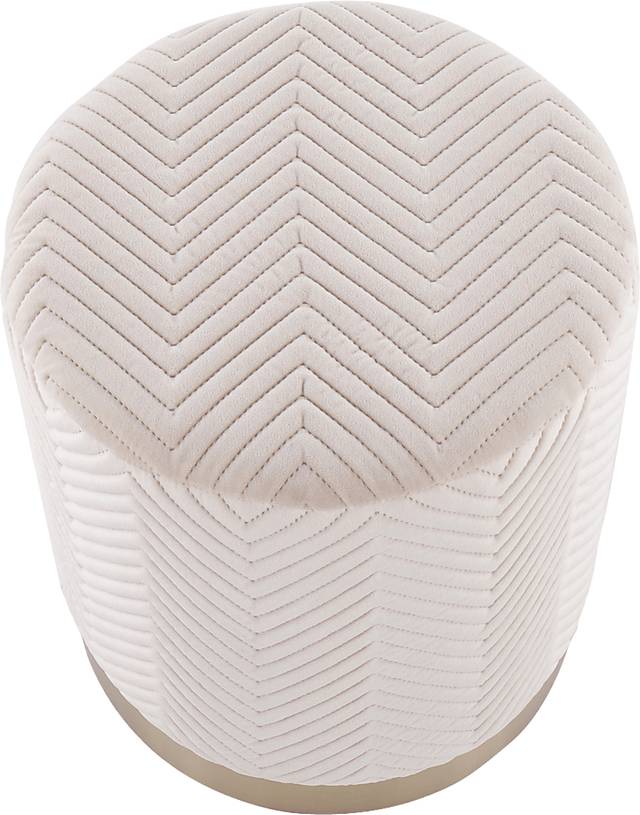 Valegreen Cream Ottoman - Thumbnail - Image 2