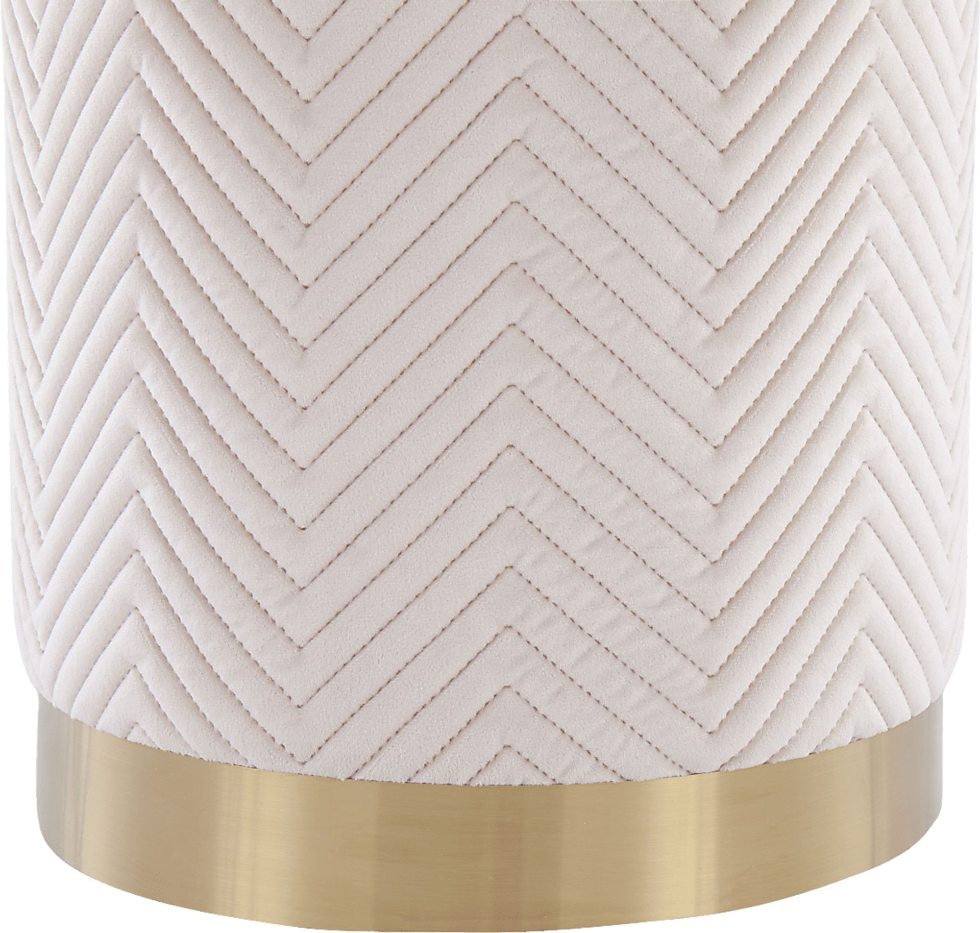 Valegreen Cream Ottoman - Image 3