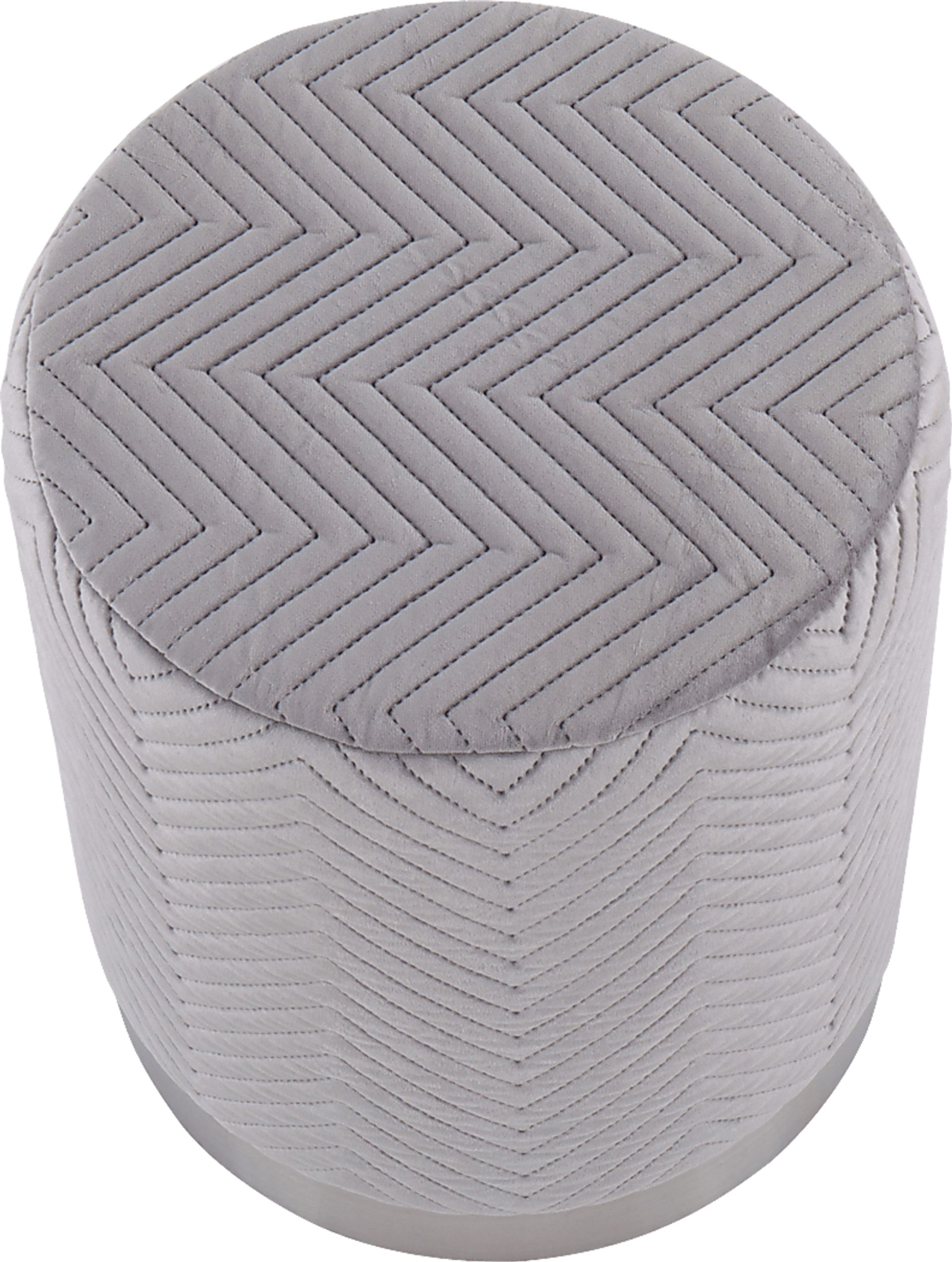 Valegreen Silver Ottoman - Image 2