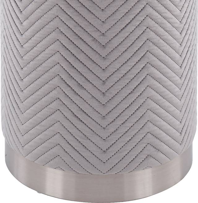 Valegreen Silver Ottoman - Thumbnail - Image 3