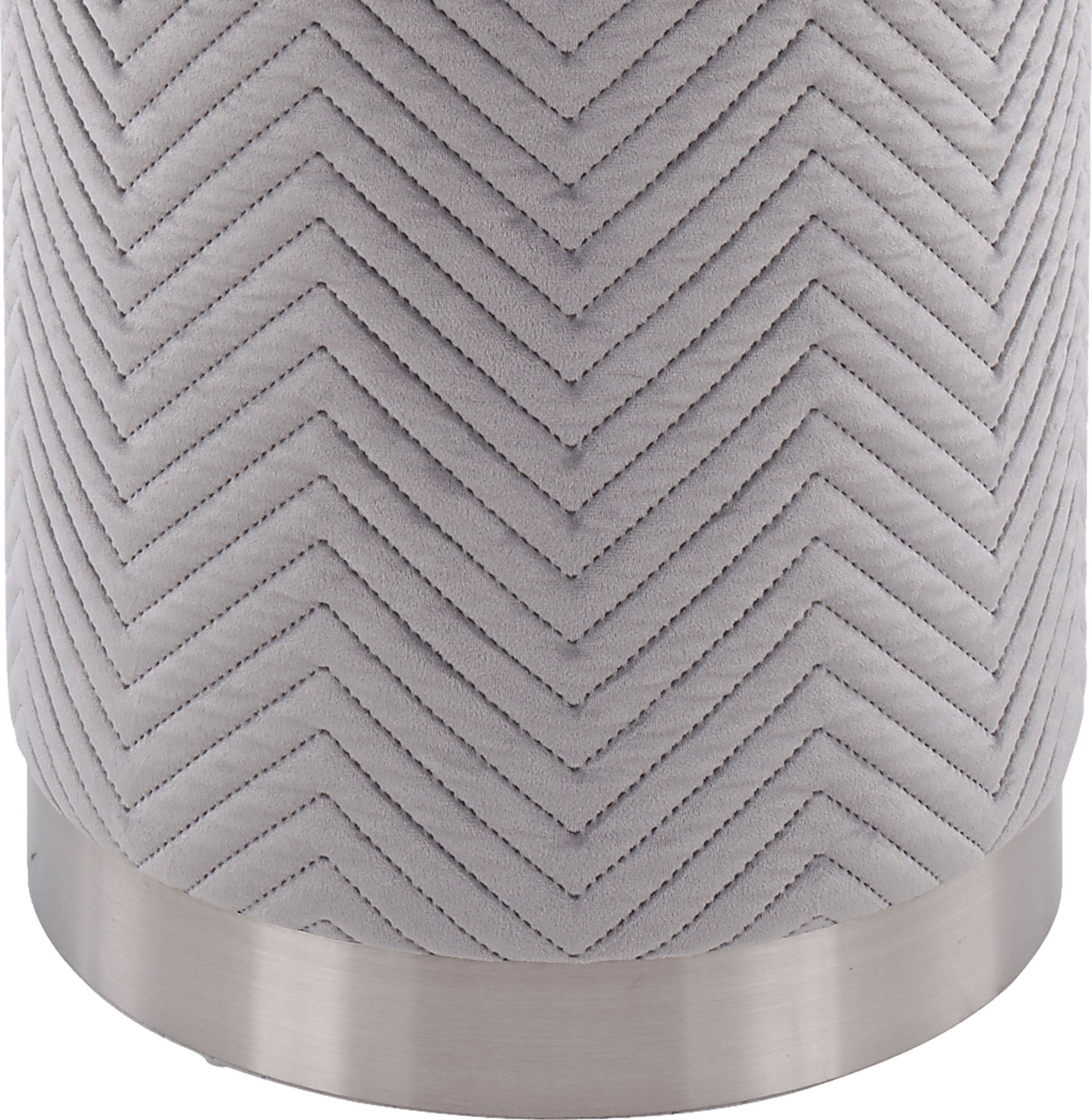 Valegreen Silver Ottoman - Image 3