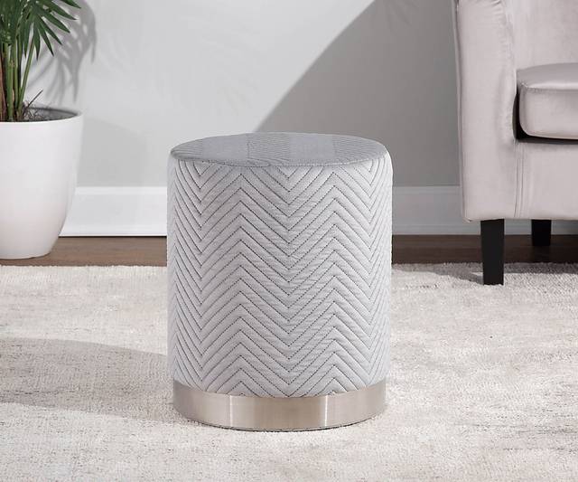 Valegreen Silver Ottoman - Thumbnail - Image 4