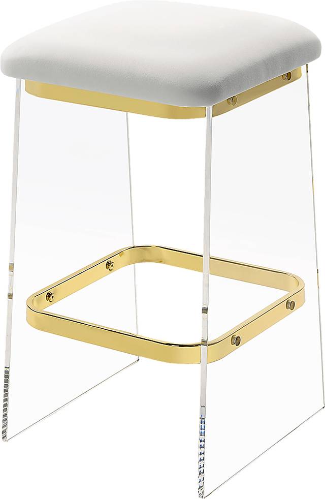 Valelo Gold Counter Stool, Set of 2 - Thumbnail - Image 5