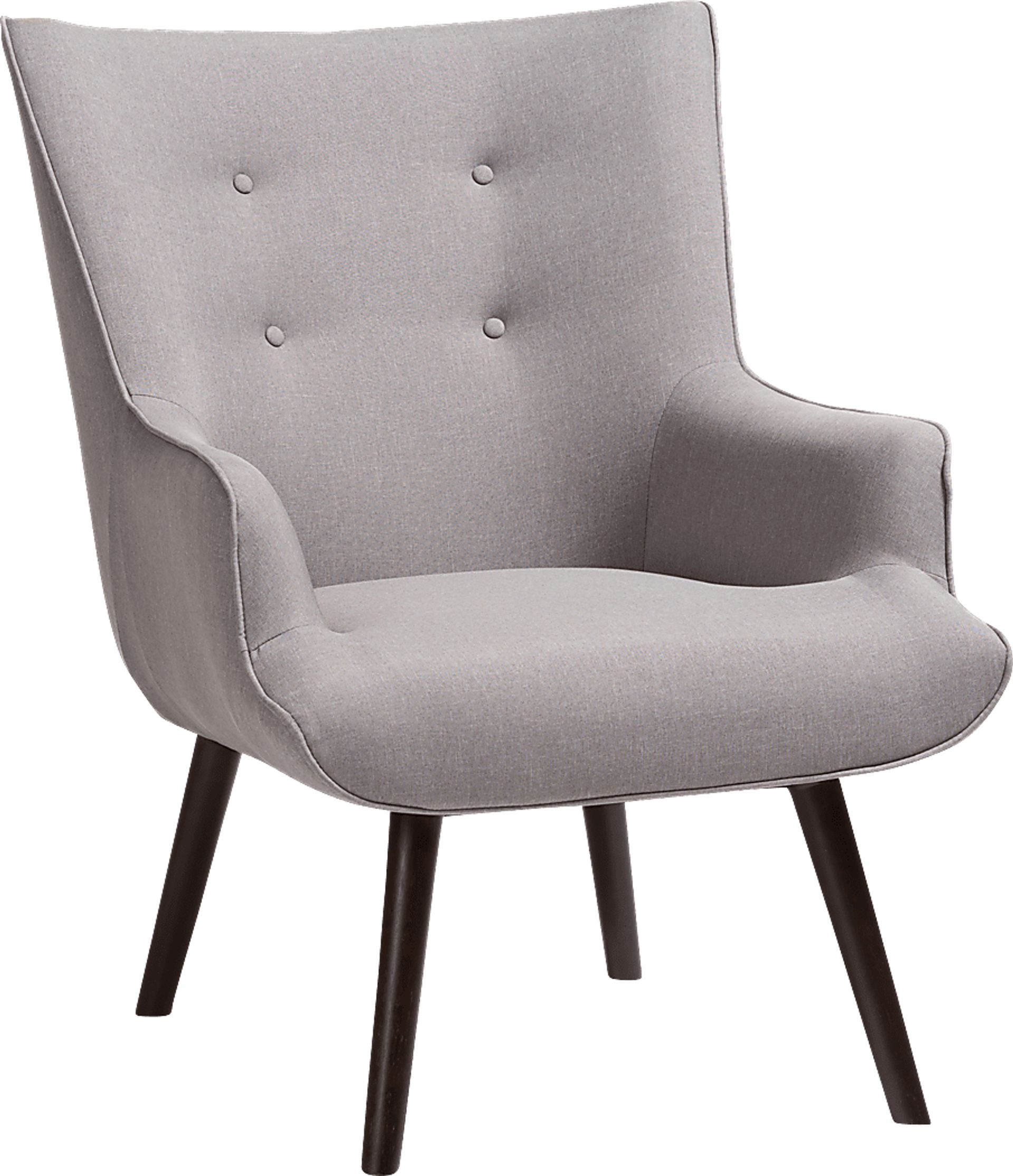 Vailencia Gray Accent Chair - Image 1
