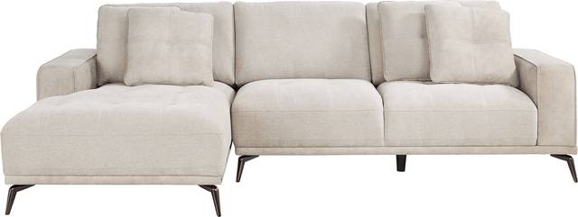 Valencia Light Gray 2 Pc Sectional - Thumbnail - Image 1