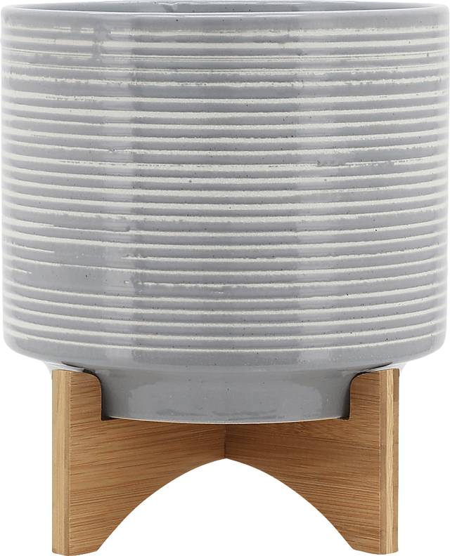 Valeridge Gray Planter - Thumbnail - Image 1