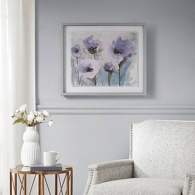 Valerie's Garden Purple Artwork - Thumbnail - Image 2
