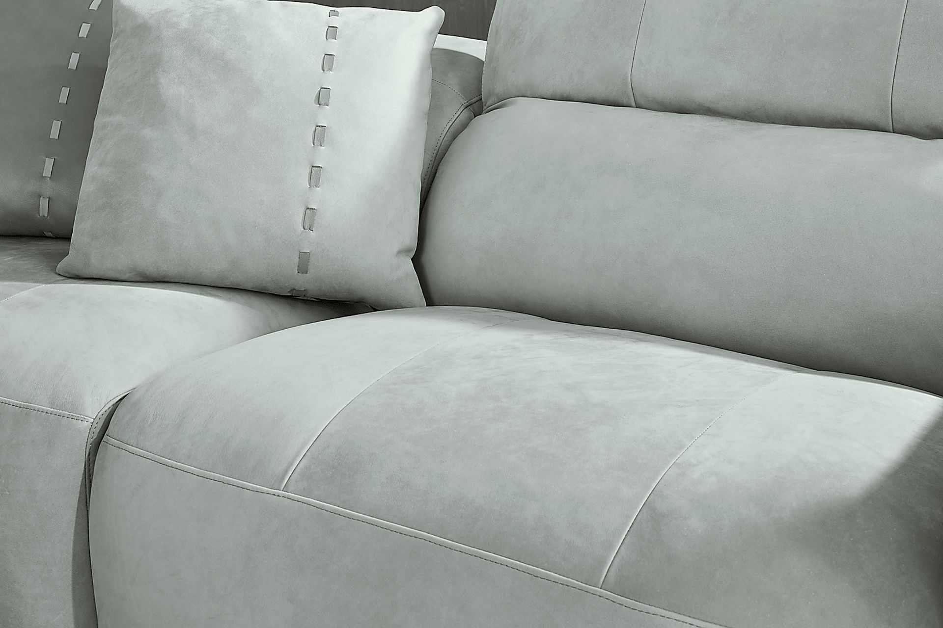 Valerio Hydra Leather 5 Pc Dual Power Reclining Sectional - Image 6