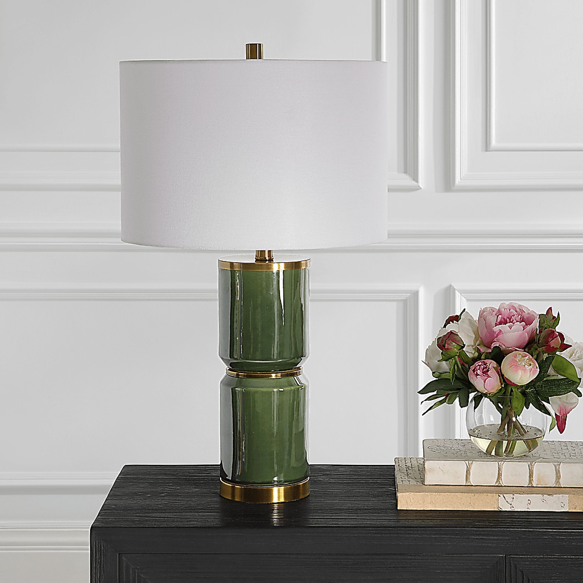 Valesca Circle Green Lamp - Image 2