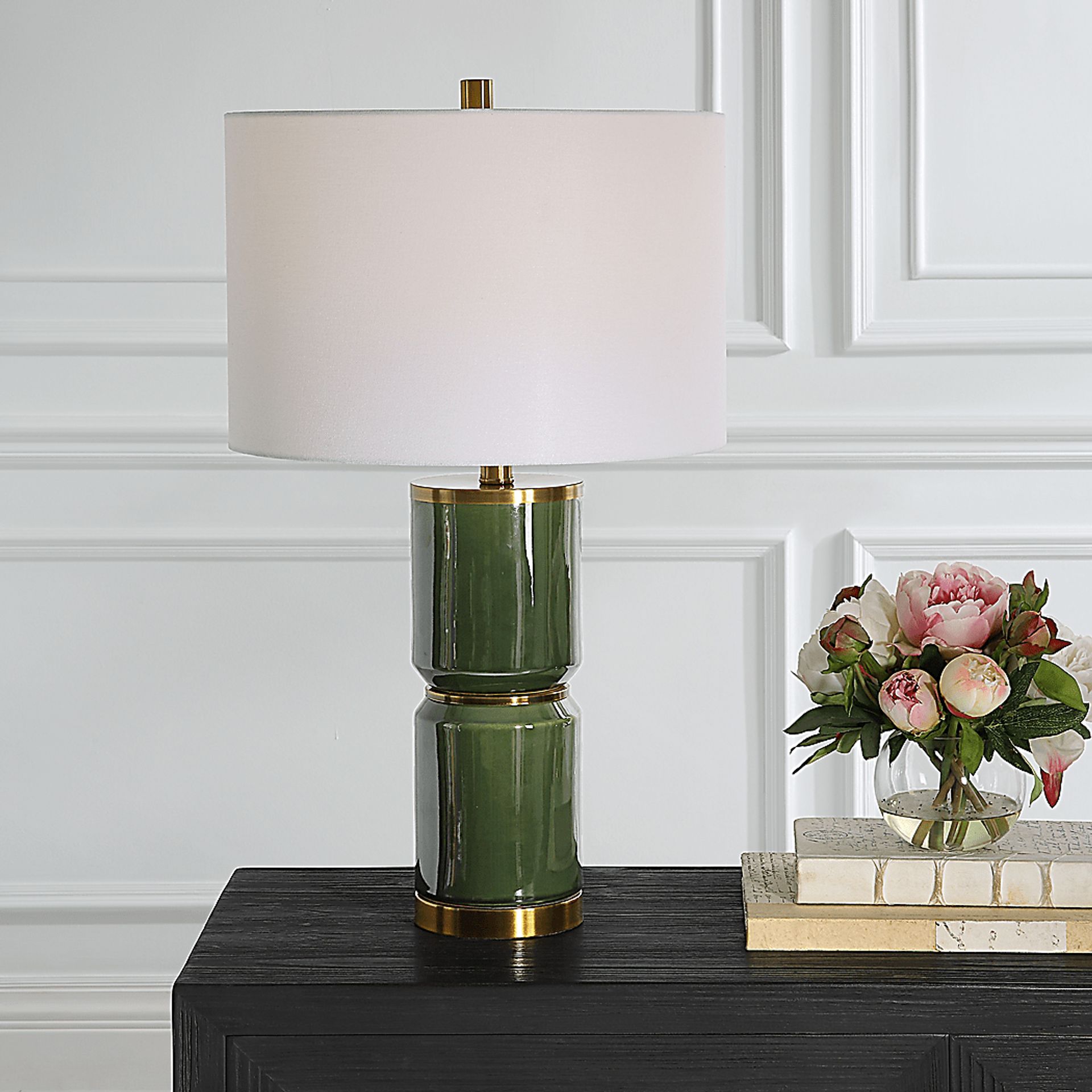 Valesca Circle Green Lamp - Image 3
