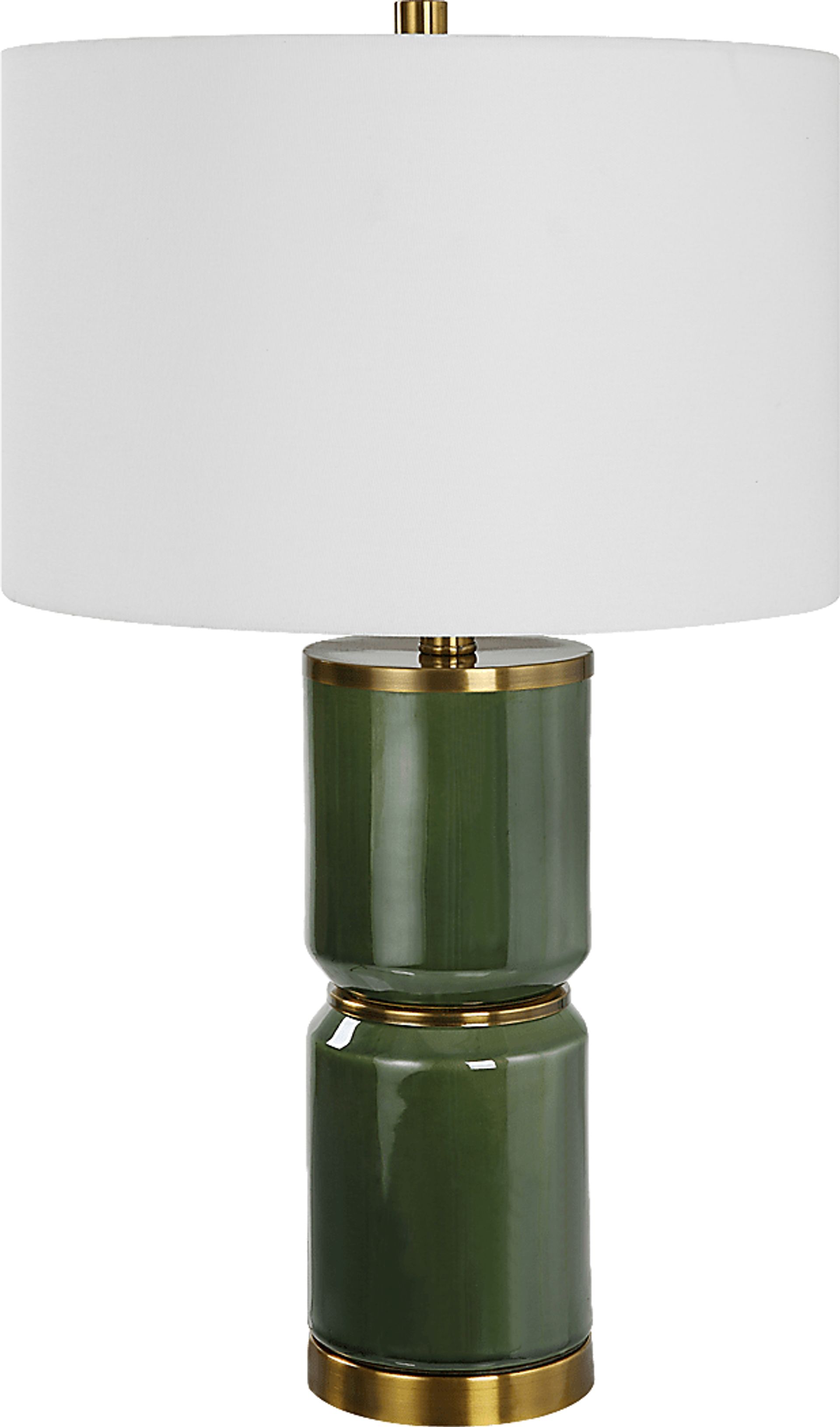 Valesca Circle Green Lamp - Image 1